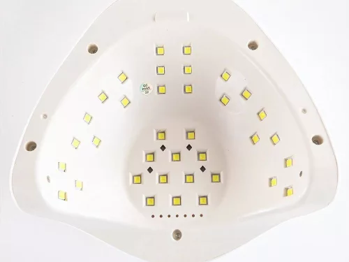 Körömlámpa 46 led uv 150w hibrid zselékhez erős nap x5 max lcd