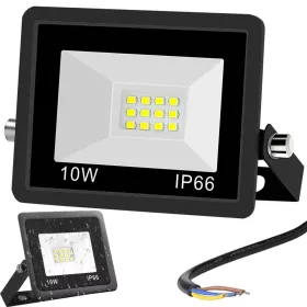 LED reflektor, 10 W, 6000 K, kültéri, vízálló, IP66