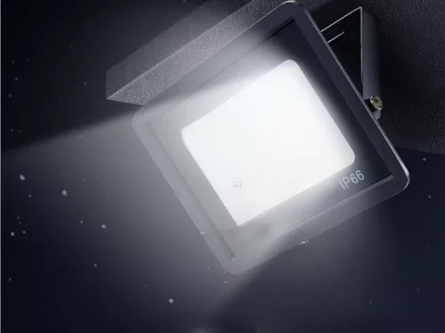 LED reflektor, 30W, 6000 K, kültéri, vízálló, IP66