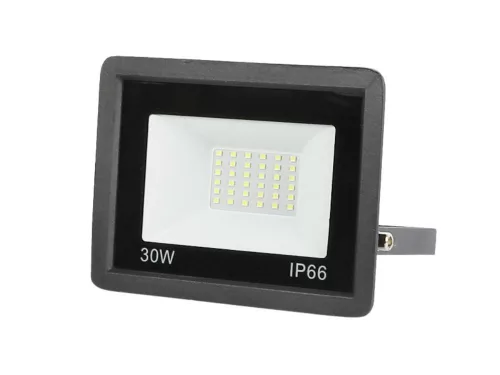 LED reflektor, 30W, 6000 K, kültéri, vízálló, IP66