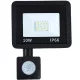 LED reflektor 10 W 6000 K szürkülátérzékelővel IP66