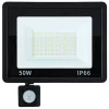 LED reflektor 50W 6000 K szürkülátérzékelővel IP66