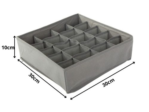 Alsónemű szervező zokni fiókos szekrénybetét 20 rekesszel