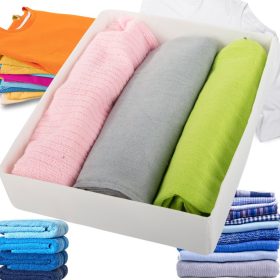   Ruhaszervező alsónemű szekrény fiókba fehér univerzális