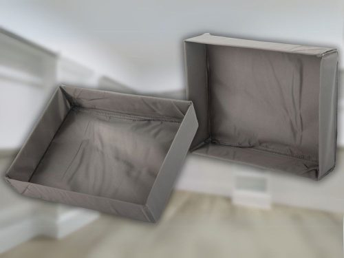 Ruhaszervező alsóruházat szekrény fiókba szürke univerzális