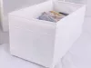 Melltartó szervező fehérnemű zokni ruhák fiók szekrény fehér