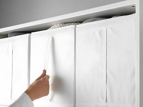 Szervező doboz ruhák ruhák ruhanemű vászon szekrény konténer nagy