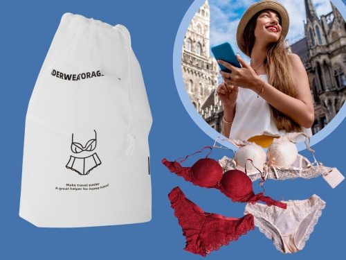 utaző rendező táska alsónemúknek 30X20cm