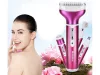 Depilátor női test borotva lábak trimmer 4in1 cserélhető tippek usb pink