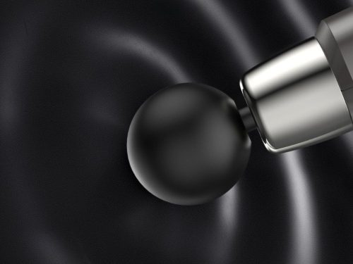 Masszázspisztoly hát testmasszírozó erős 4 fej