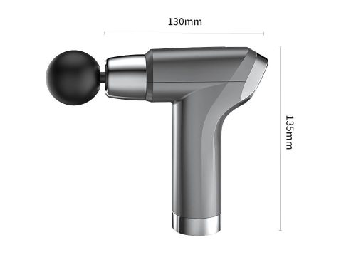 Masszázspisztoly hát testmasszírozó erős 4 fej