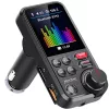 Bluetooth adó 5.0 fm kihangosító usb qc tf basszus lcd 12-24v