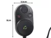 Bluetooth autós transmitter adapter usb kábel aux bt5.3 basszus erősítés