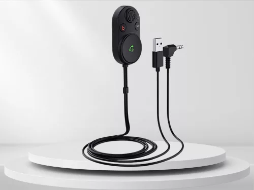 Bluetooth autós transmitter adapter usb kábel aux bt5.3 basszus erősítés