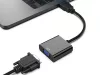 Átalakító adapter hdmi vga d-sub kábelre fekete