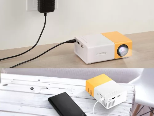 Projektor yg300 verzió 2025 full hd hordozható tv projektor usb hdmi távirányító