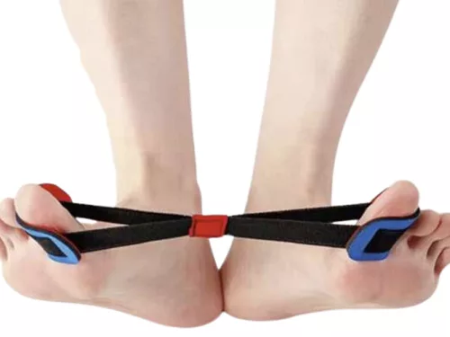 Hallux valgus lábujj ortézis 2 részes stabilizátor expander