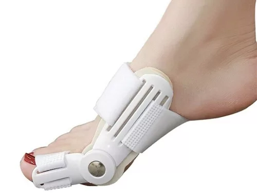 Hallux valgus lábujj ortézis 2 részes stabilizátor expander