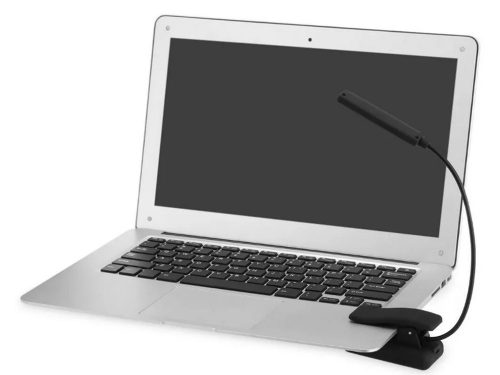 Könyvolvasó lámpa USB éjszakai fény csiptetős, egészséges a szemnek, 9 LED