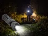 Újratölthető taktikai LED-es zseblámpa zoom XPE led katonai erős rendőrségi