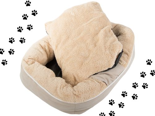 Plüss kutyaágy puha párna kanapé ágynemű pelyhes