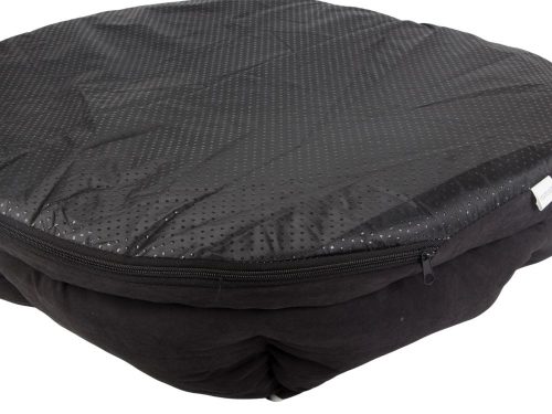 Plüss kutyaágy macska járóka kényelmes puha fekete