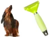 Kisállat trimmer kutya macska lószőr, rozsdamentes acél kefe