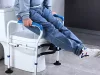 WC-fogantyú állítható korlát, idősek számára v2