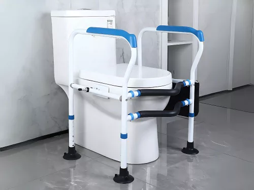 WC-fogantyú állítható korlát, idősek számára v2