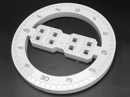 Ébresztőóra led elektronikus hőmérő riasztással háttérvilágítással hőmérővel