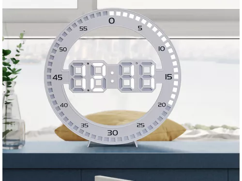 Ébresztőóra led elektronikus hőmérő riasztással háttérvilágítással hőmérővel