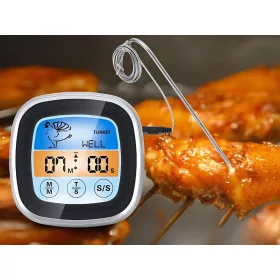 Digitális húshőmérő grillhez -50°c 300°c