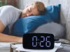 Elektronikus ébresztőóra rezgőpaddal led digitális hálózati ébresztővel