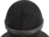 Vezeték nélküli mikrofon bluetooth karaoke hangszóró kerek tokkal különböző módok fekete
