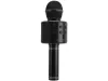 Vezeték nélküli mikrofon bluetooth karaoke hangszóró kerek tokkal különböző módok fekete