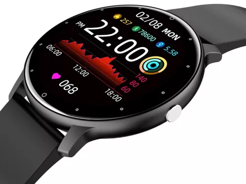 Okosóra női karóra férfi gumi szíj sport bluetooth hívások