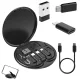 5 az 1-ben adapter kit usb-c micro usb typ a telefon tokban fekete