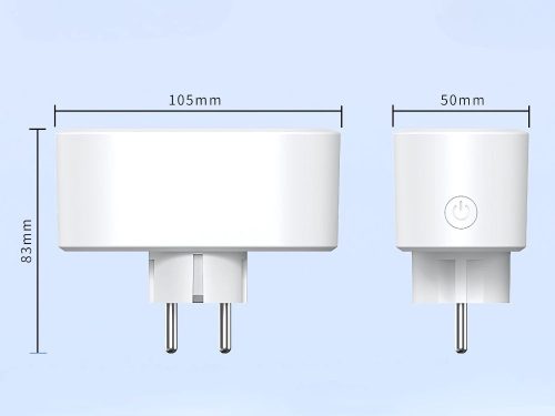 Intelligens dupla aljzat, wifi intelligens időzítő 16a
