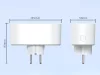 Intelligens dupla aljzat, wifi intelligens időzítő 16a