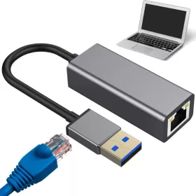   Adapter usb típusú ethernet adapter hálózati kártya lan rj45 100mb