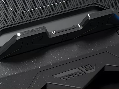 Laptop hűtő álvány led állítható usb porttal