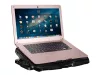 Laptop hűtő álvány led állítható usb porttal