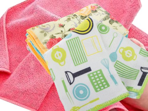 Mikroszálas kendők tisztító kendő készlet 6 db