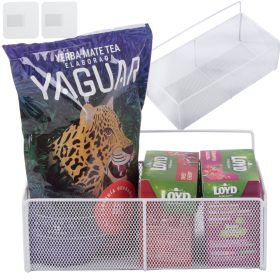 Függőkosár fém szervező függőpolc konyhai fehér