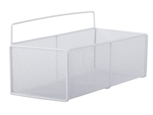 Függőkosár fém szervező függőpolc konyhai fehér