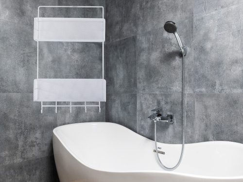 Fém szervező függőpolc konyhai polc fürdőszobai fogas