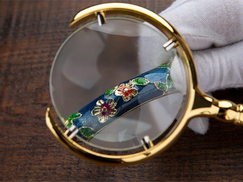 Nagyító olvasó kézi nagyító arany nagyítás 6x