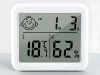 Hőmérő, higrométer, óra, elektronikus naptár, belső, vezeték nélküli