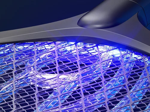 Elektromos légycsapó szúnyogok, molyok és rovarok ellen, UV lámpával és állvánnyal