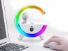 Párásító hangszóróval bluetooth led asztronauta usb köd rgb